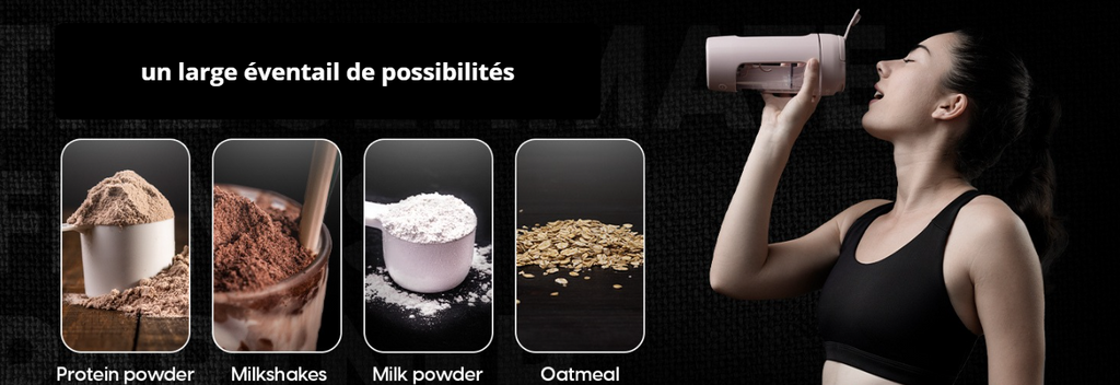 Shaker Électrique Portable et Rechargeable